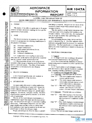 SAE AIR1047A PDF