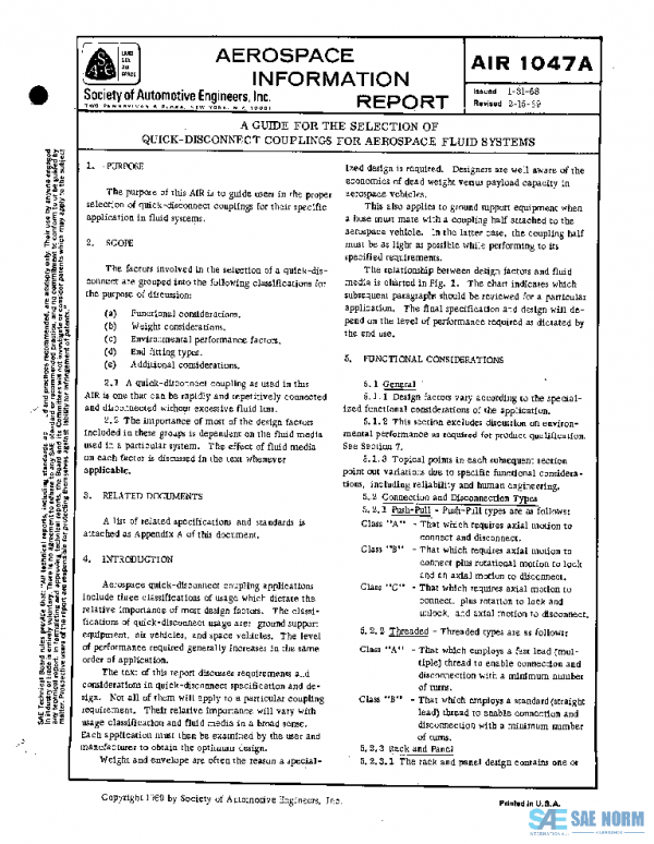 SAE AIR1047A PDF