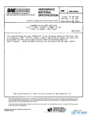 SAE AMS4024D PDF