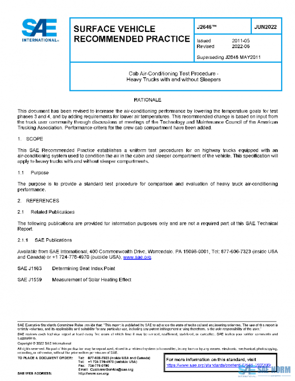 SAE J2646_202206 PDF