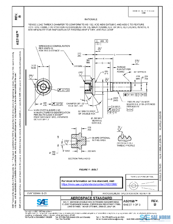 SAE AS3168B PDF SAE AS3168B PDF
