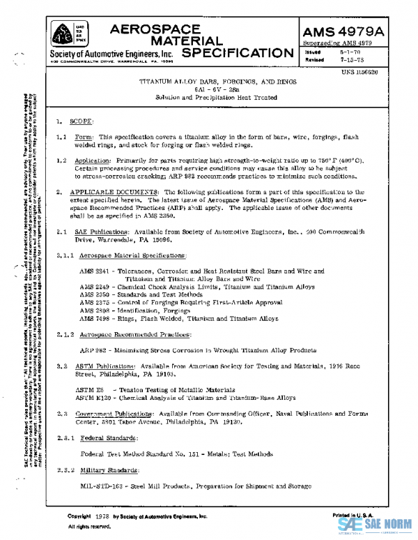 SAE AMS4979A PDF