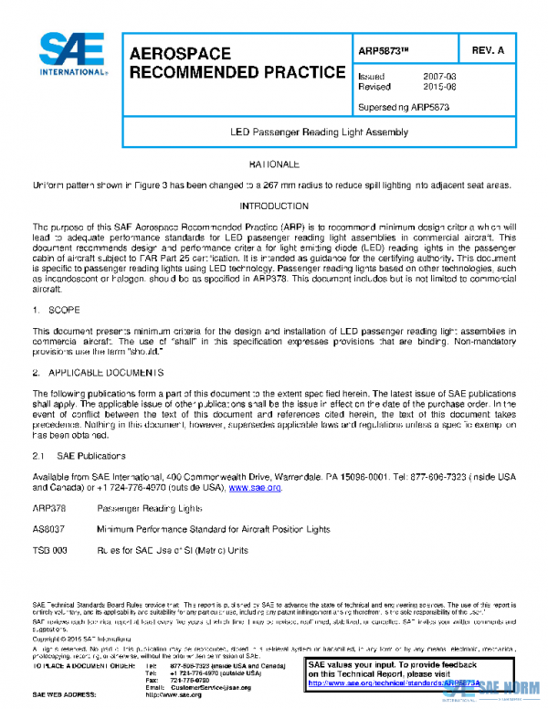 SAE ARP5873A PDF SAE ARP5873A PDF