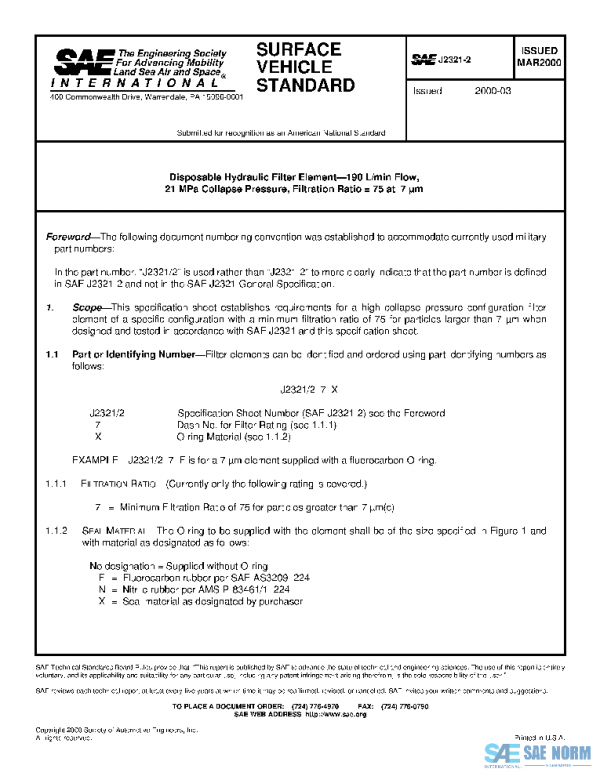SAE J2321/2_200003 PDF