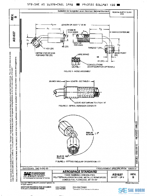 SAE AS1637B PDF SAE AS1637B PDF