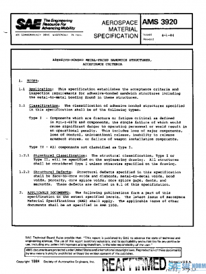 SAE AMS3920 PDF