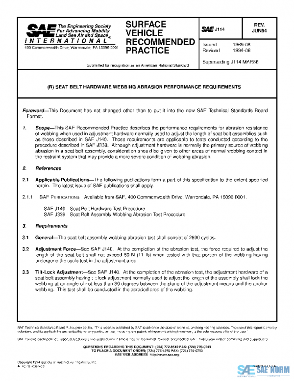 SAE J114_199406 PDF