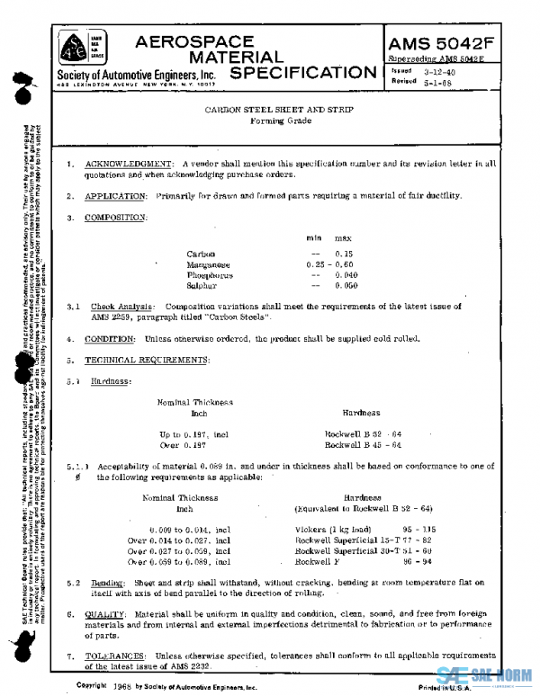 SAE AMS5042F PDF