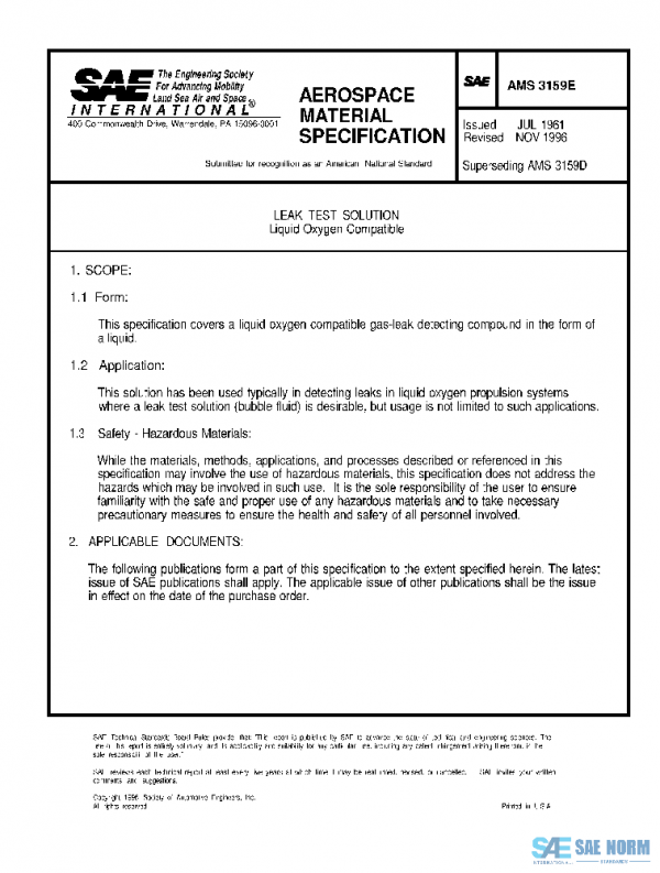 SAE AMS3159E PDF