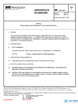 SAE AS7110/7C PDF