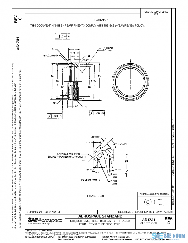 SAE AS1734C PDF SAE AS1734C PDF