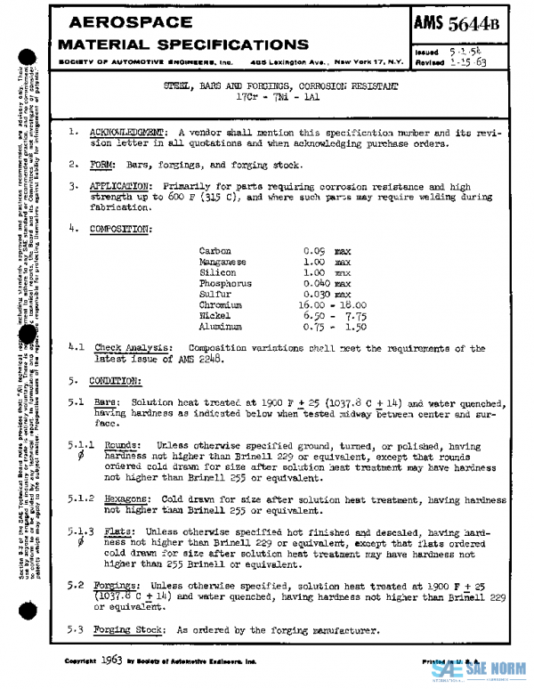 SAE AMS5644B PDF