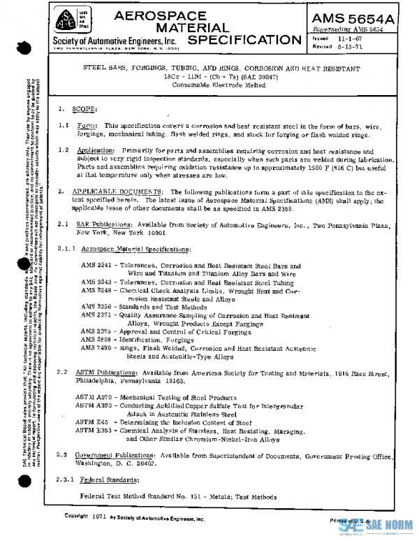 SAE AMS5654A PDF
