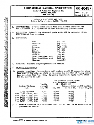 SAE AMS4045A PDF