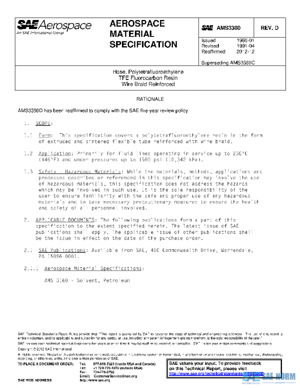 SAE AMS3380D PDF