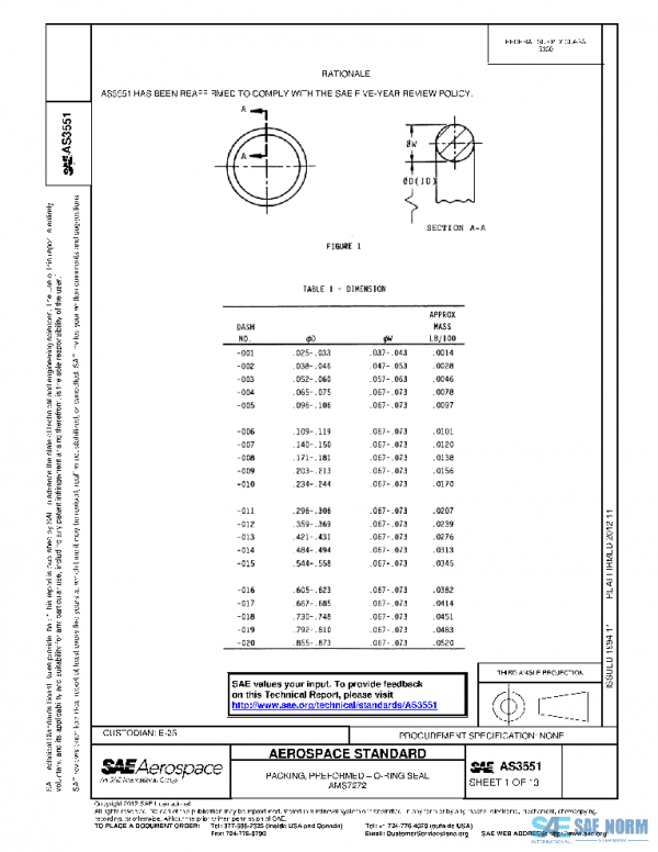 SAE AS3551 PDF