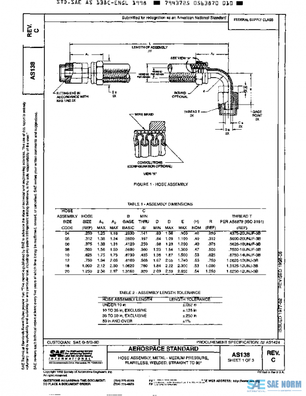 SAE AS138C PDF