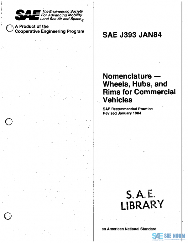 SAE J393_198401 PDF SAE J393_198401 PDF