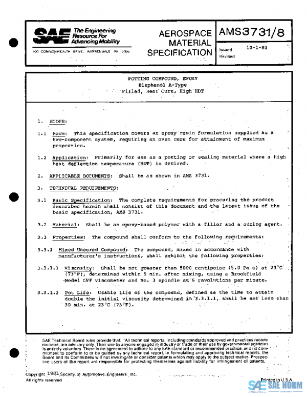 SAE AMS3731/8 PDF