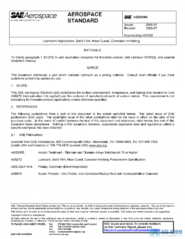 SAE AS5528A PDF SAE AS5528A PDF