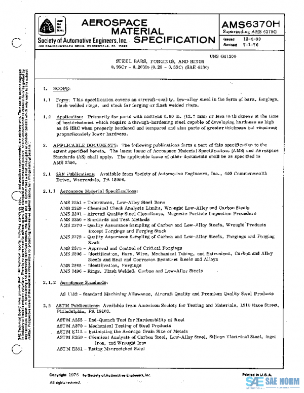 SAE AMS6370H PDF