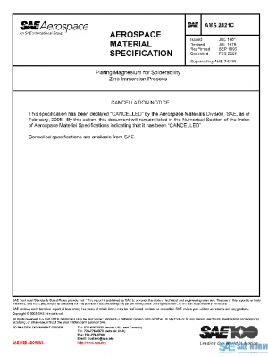 SAE AMS2421C PDF