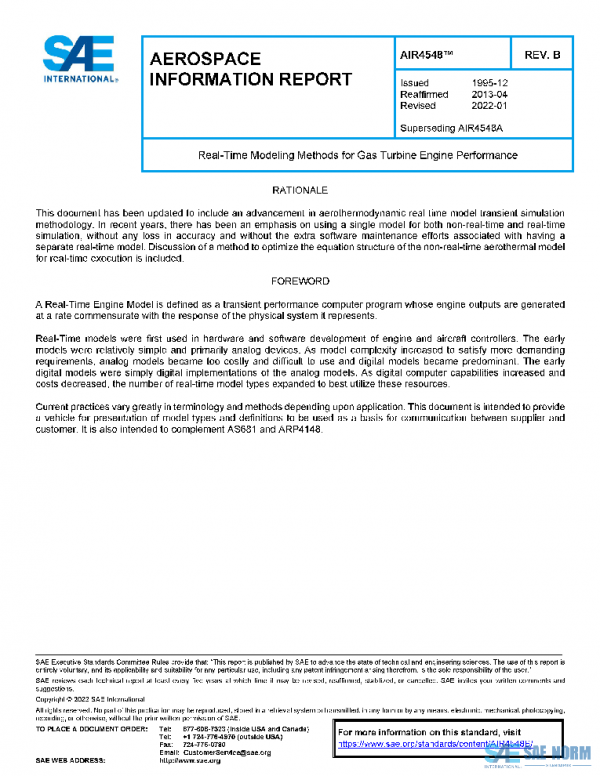 SAE AIR4548B PDF