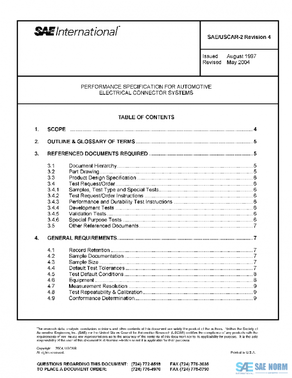 SAE USCAR2-4 PDF