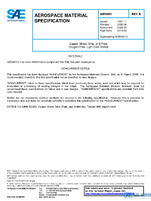 SAE AMS4501E PDF