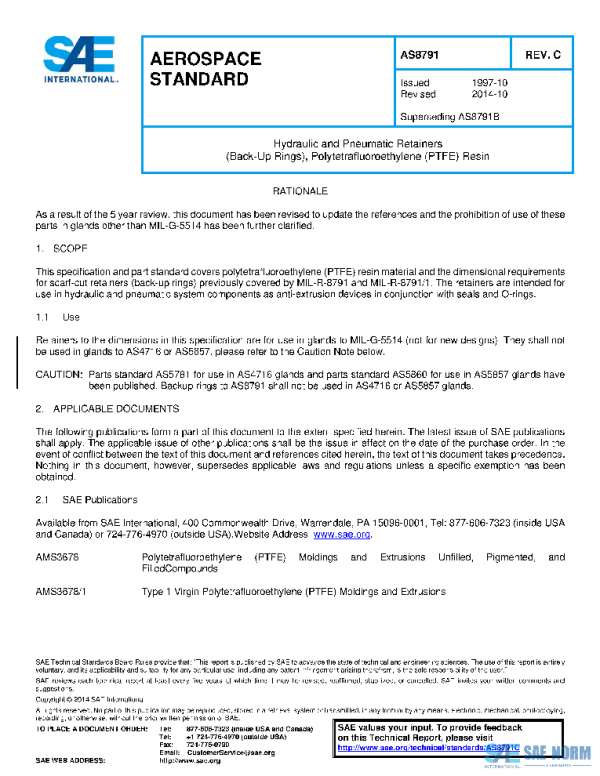 SAE AS8791C PDF SAE AS8791C PDF