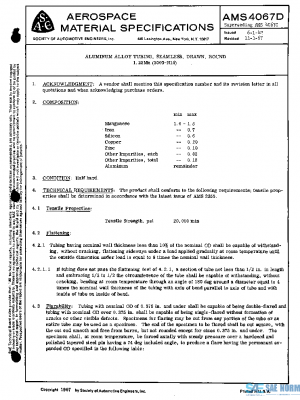 SAE AMS4067D PDF