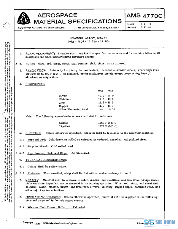 SAE AMS4770C PDF