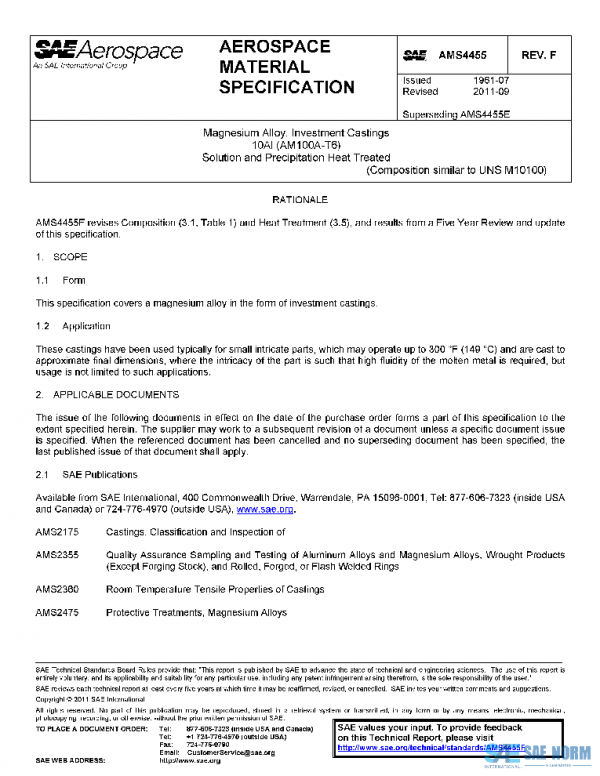 SAE AMS4455F PDF