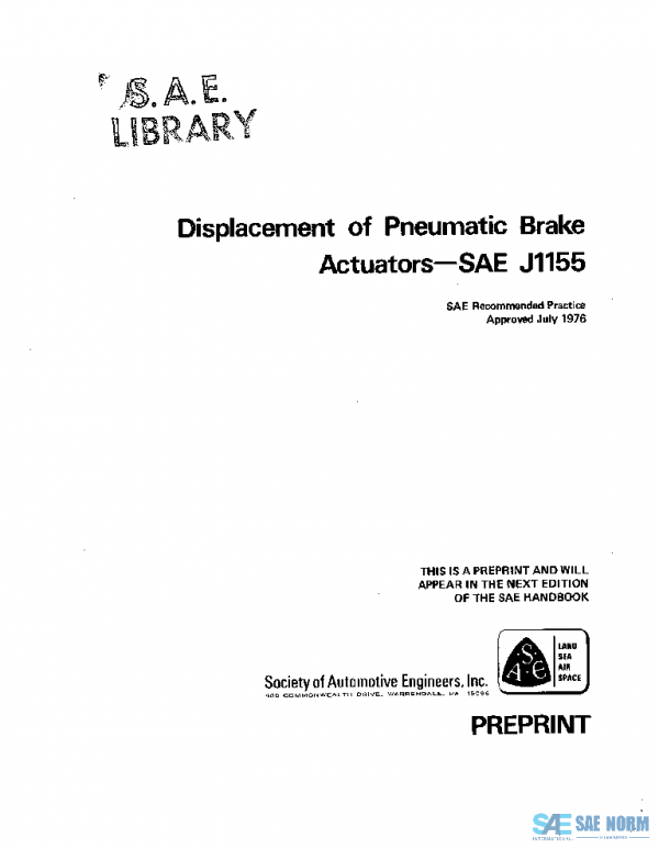SAE J1155_197607 PDF SAE J1155_197607 PDF