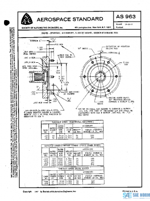 SAE AS963 PDF