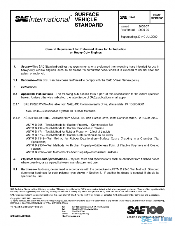 SAE J2140_200509 PDF