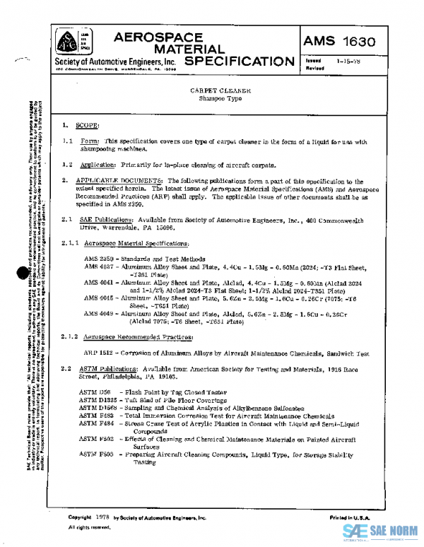 SAE AMS1630 PDF