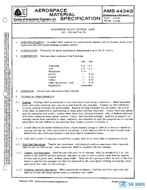 SAE AMS4434G PDF