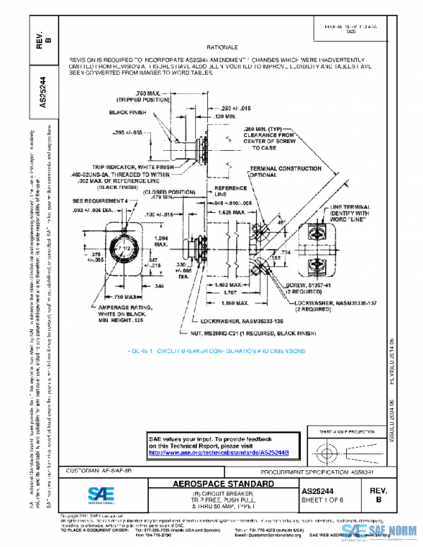 SAE AS25244B PDF