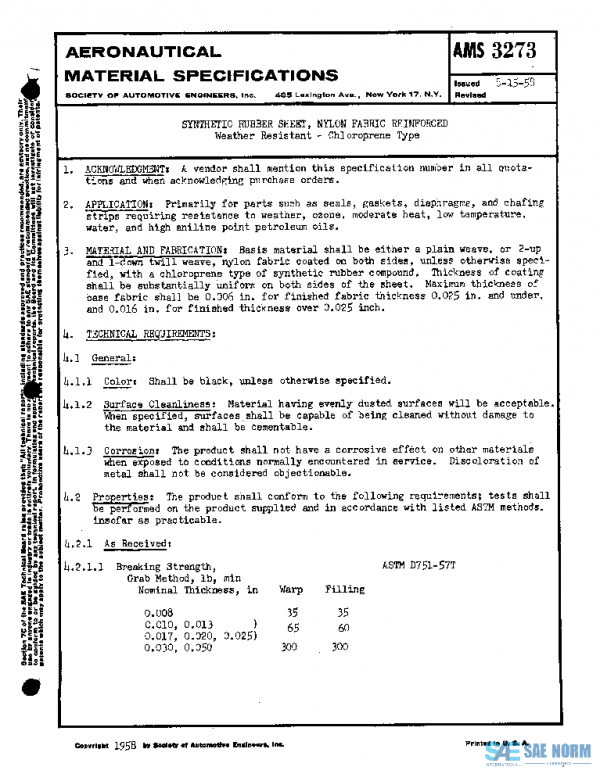 SAE AMS3273 PDF