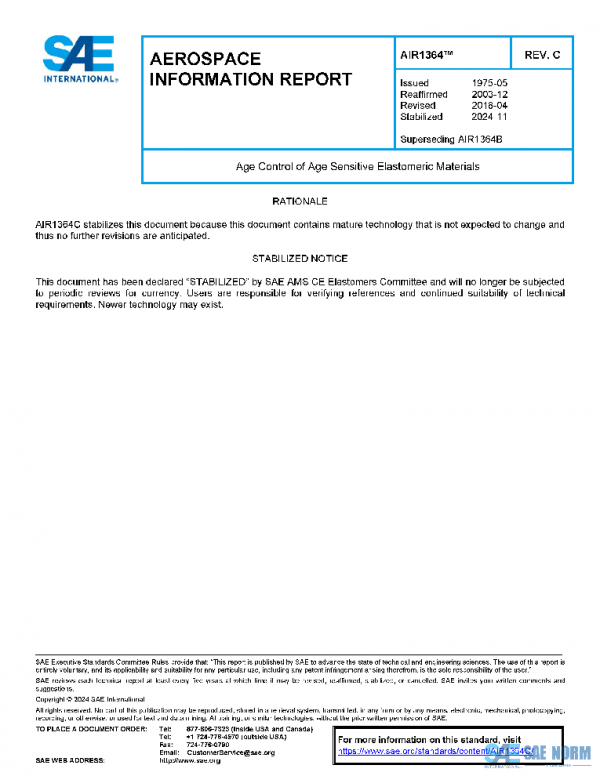 SAE AIR1364C PDF