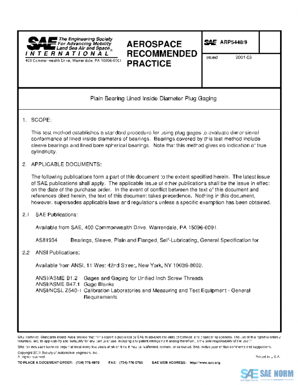 SAE ARP5448/9 PDF