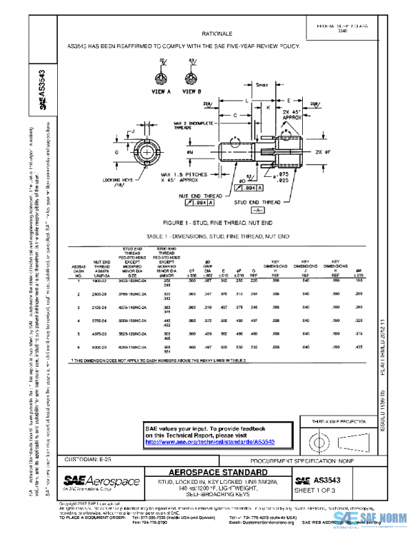 SAE AS3543 PDF