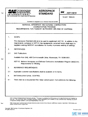 SAE AS7110/10 PDF