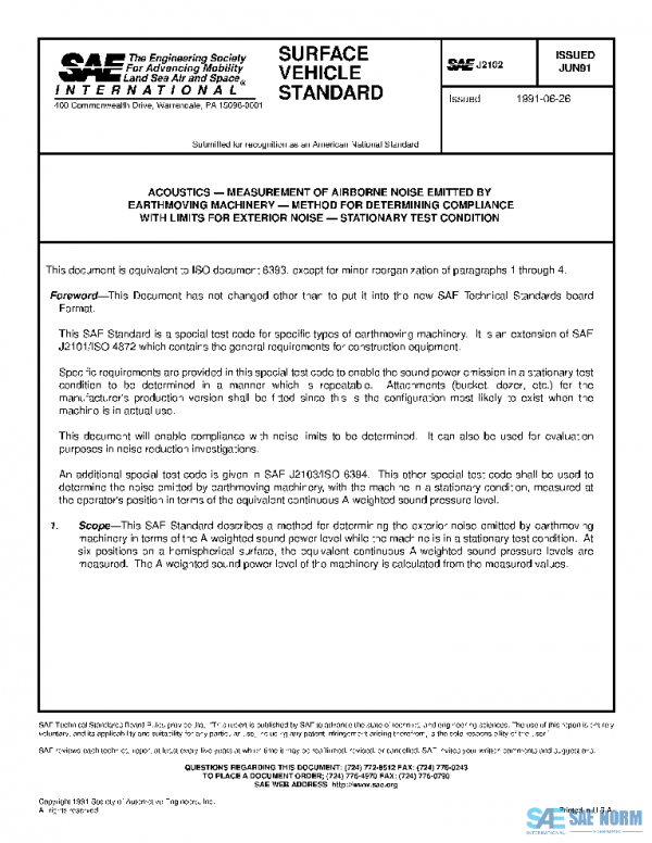 SAE J2102_199106 PDF
