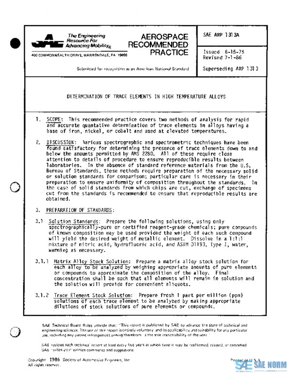 SAE ARP1313A PDF