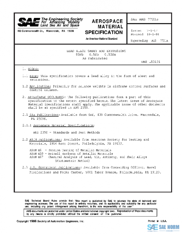 SAE AMS7721B PDF