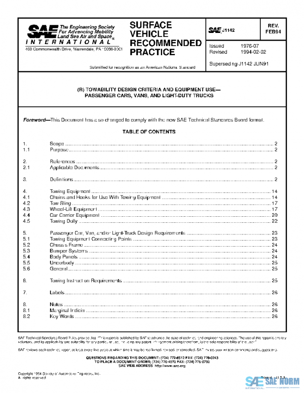 SAE J1142_199402 PDF