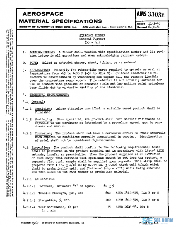 SAE AMS3303E PDF