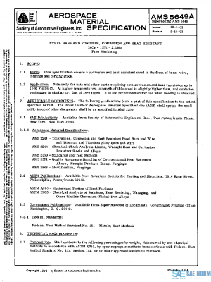 SAE AMS5649A PDF